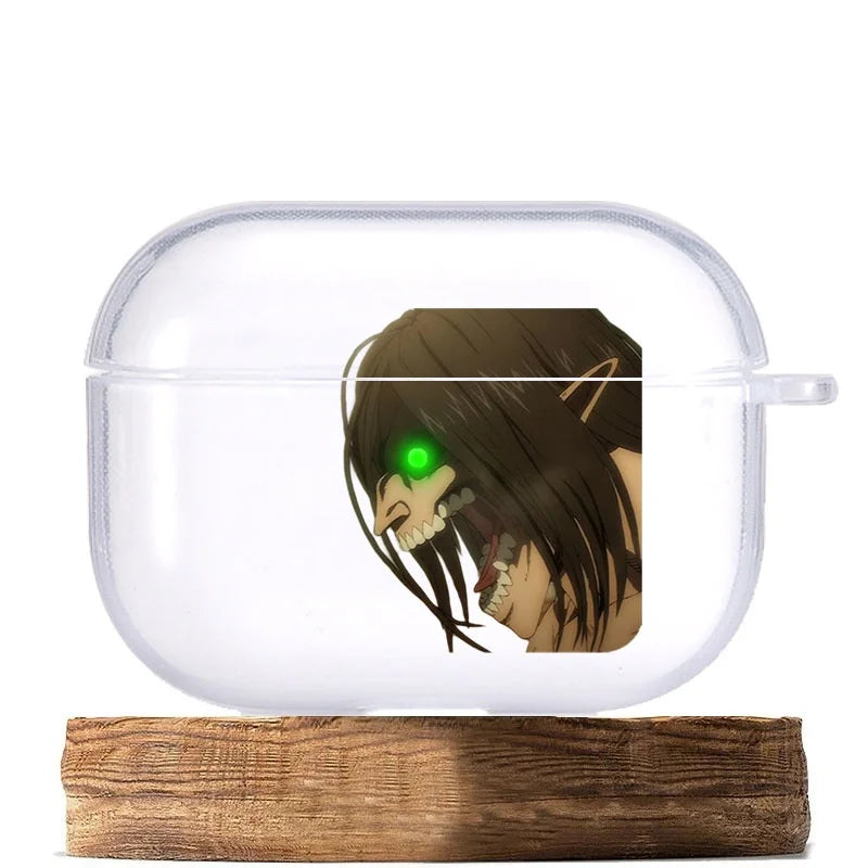 Case AirPods Attack on Titan – Shingeki no Kyojin | TPU Macio para AirPods 1/2/3