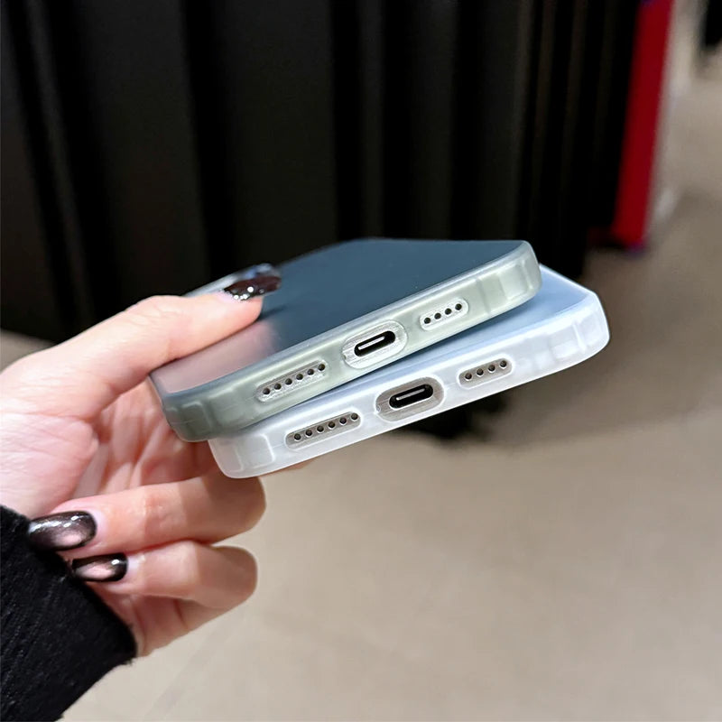 Case Demon Slayer – Silicone Matte Shockproof para iPhone | Estilo Anime & Proteção Reforçada