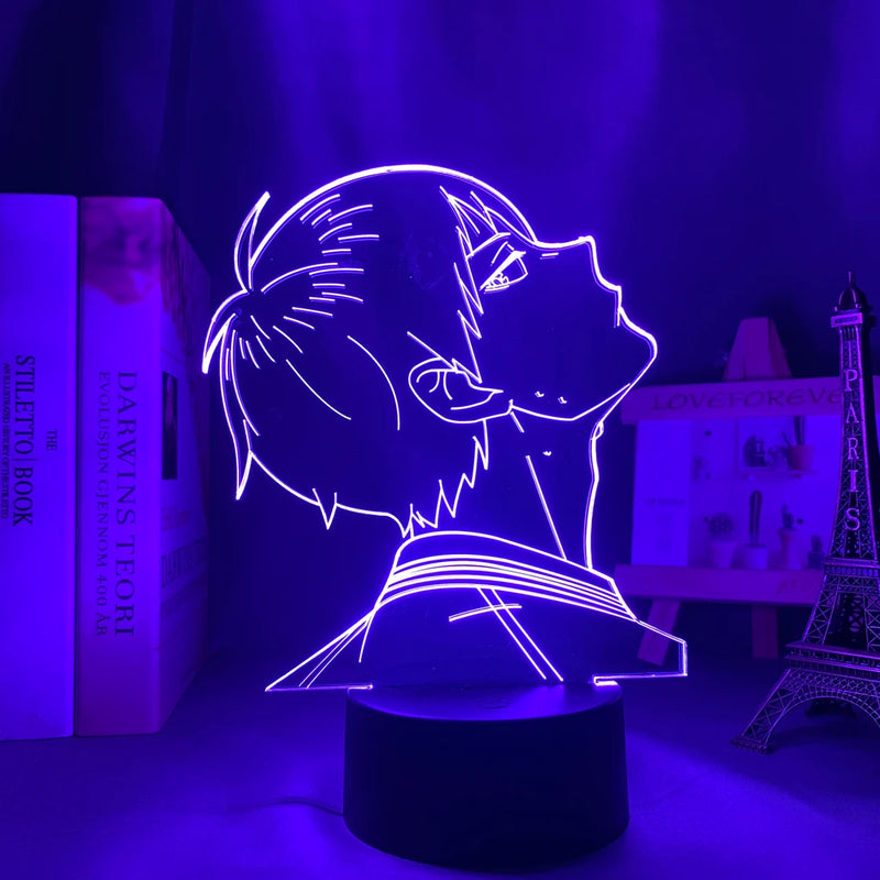 Luminária 3D LED Haikyuu – Shoyo Hinata