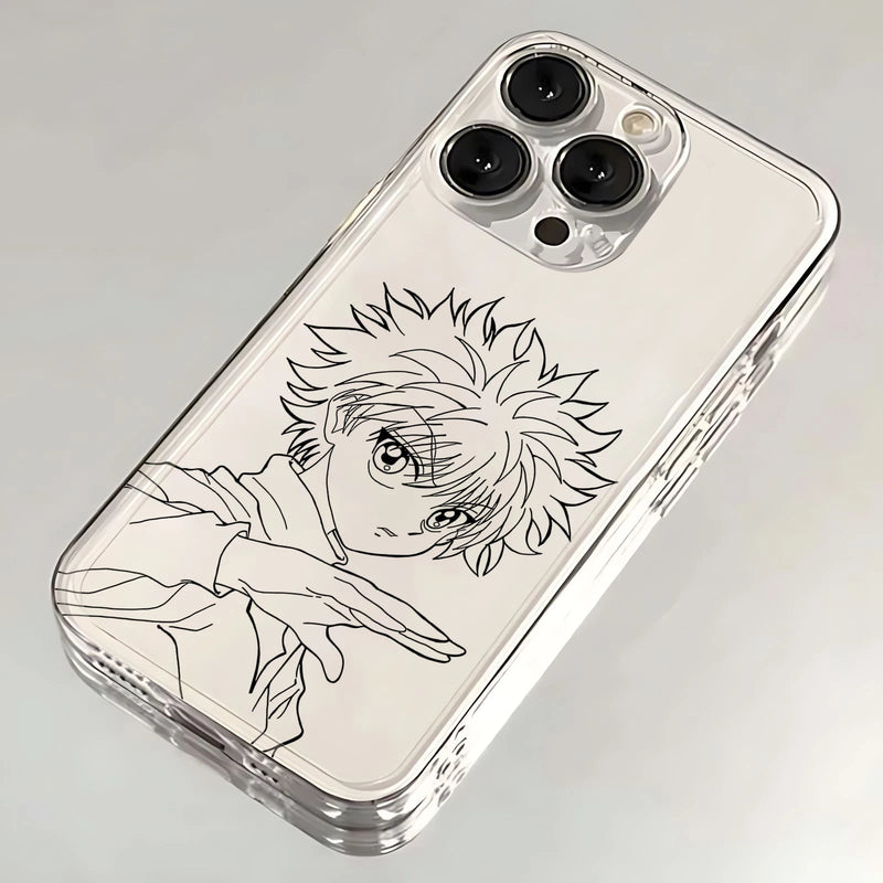 Case Hunter × Hunter – Silicone Premium para iPhone | Proteção & Estilo Anime