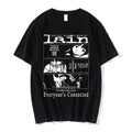 Camiseta Serial Experiments Lain Estilo Manga Unissex
