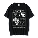 Camiseta Serial Experiments Lain Estilo Manga Unissex