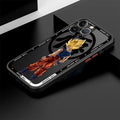 Case Goku Hot Blooded – Proteção Premium para iPhone | TPU Flexível & Estilo Anime
