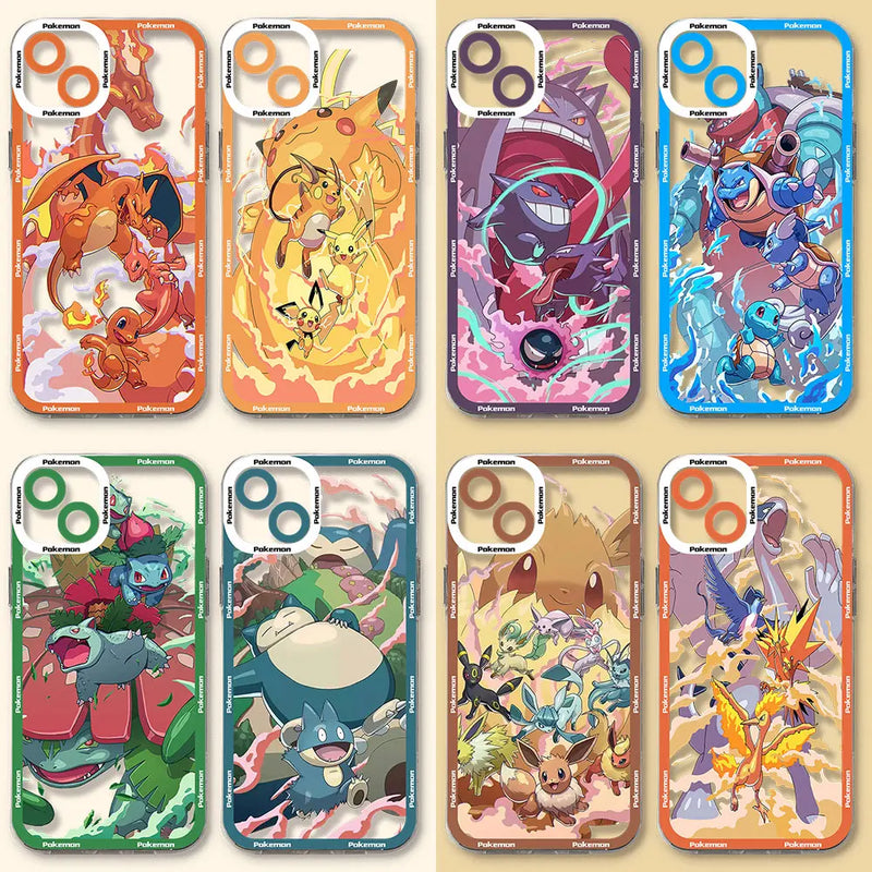 Case Pokémon – Pikachu Transparent Edition para iPhone | Leve, Estilosa & Proteção Premium