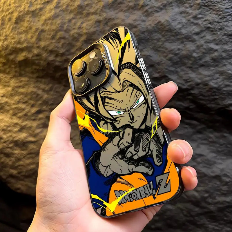 Case Dragon Ball Z – Edição Matte Premium para iPhone | Proteção + Estilo Anime
