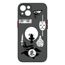 Case Naruto – Nuvem Vermelha Matte Transparente para iPhone | Estilo Premium & Proteção Leve