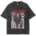 Camiseta Jujutsu Kaisen Gojo Satoru Estilo Vintage Unissex