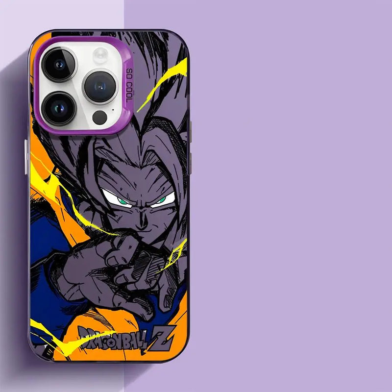 Case Dragon Ball Z – Edição Matte Premium para iPhone | Proteção + Estilo Anime