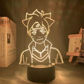 Luminária 3D LED Naruto Uzumaki – Time 7 (Sasuke, Kakashi, Naruto)