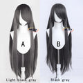 Peruca Longa 100cm – Cores Sólidas | Alta Temperatura | Cosplay Premium + Wig Cap