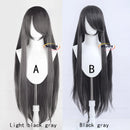 Peruca Longa 100cm – Cores Sólidas | Alta Temperatura | Cosplay Premium + Wig Cap