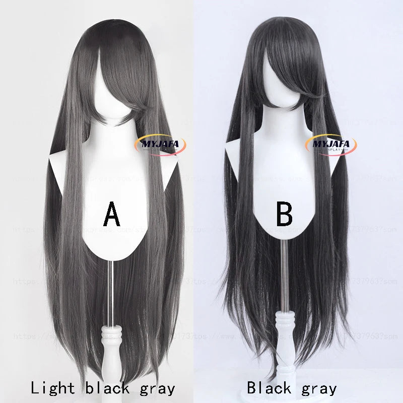 Peruca Longa 100cm – Cores Sólidas | Alta Temperatura | Cosplay Premium + Wig Cap
