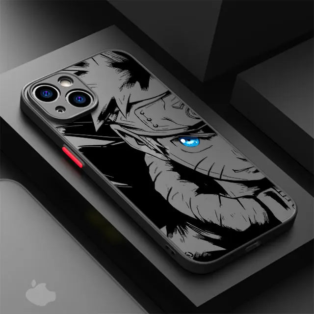 Case Naruto – Edição Matte Soft para iPhone | Estilo Ninja & Proteção Premium