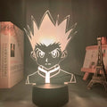 Luminária 3D LED Hunter x Hunter – Killua Zoldyck
