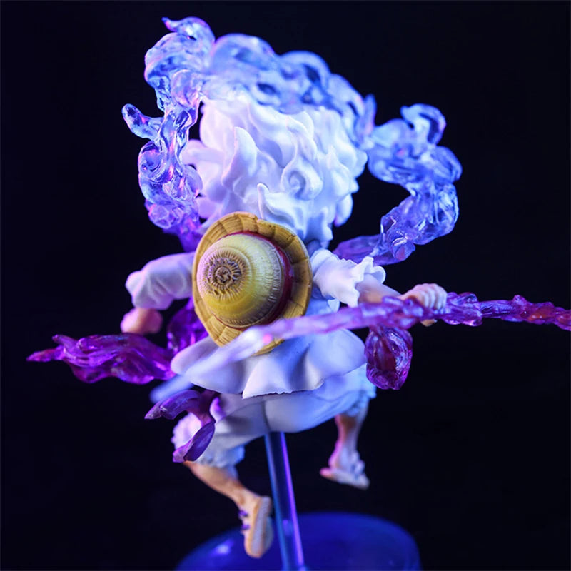 One Piece Luffy Gear 5 10cm – Mini Statue PVC Colecionável