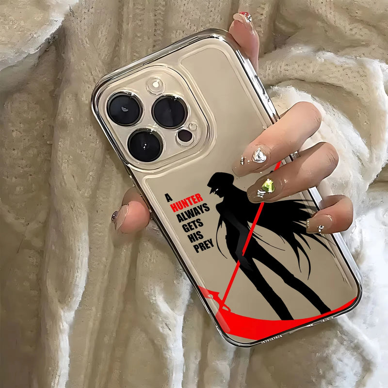 Case Hunter × Hunter – Silicone Premium para iPhone | Proteção & Estilo Anime