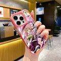 Case Demon Slayer – Silicone Matte Shockproof para iPhone | Estilo Anime & Proteção Reforçada