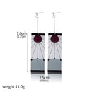 Brincos Demon Slayer Tanjiro & Shinobu – Pingente Borboleta Cosplay