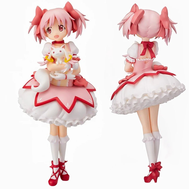 Puella Magi Madoka Magica 18cm – Action Figure Magikano, PVC Colecionável