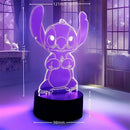 LED Night Light Illusion – Stitch 3D Lamp