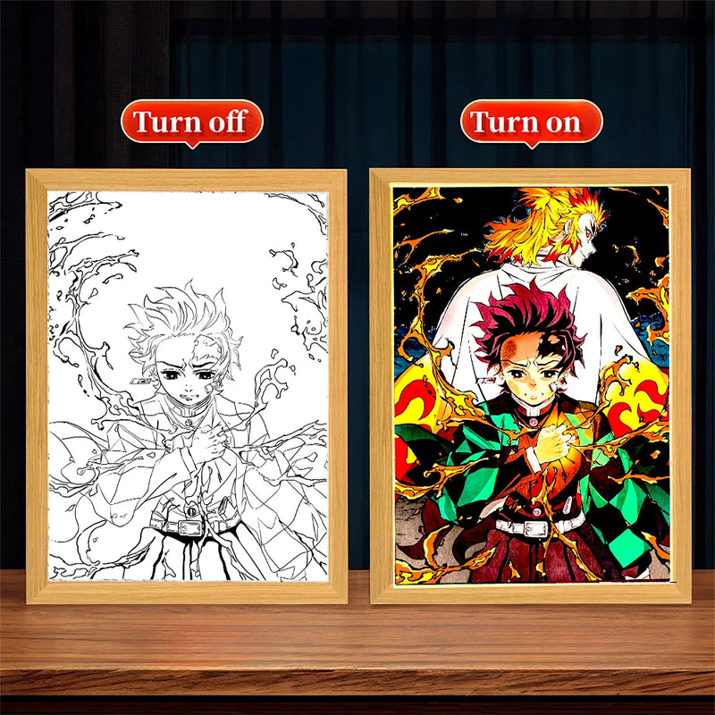 Anime Figure LED Lamp – Demon Slayer: Kimetsu no Yaiba Tanjirou