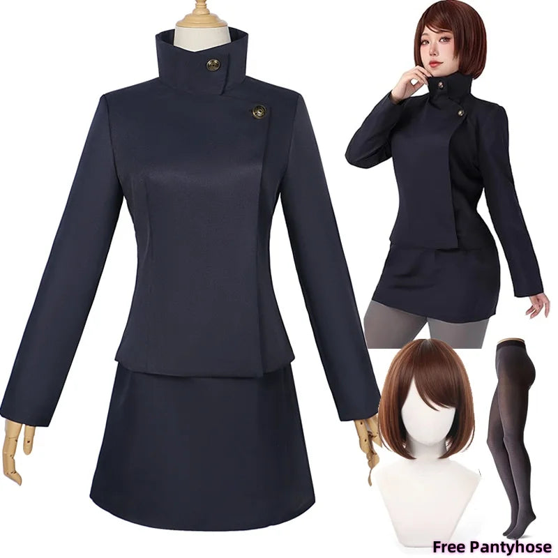 🎭 Jujutsu Kaisen – Ieiri Shoko / Amanai Riko Cosplay Costume