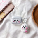 Case AirPods Chiikawa – Transparente com Pingente | AirPods 1/2/3/4/Pro/Pro 2/Pro 3