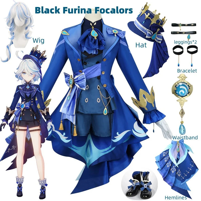 Furina Cosplay Costume – Genshin Impact (Focalors de Fontaine)