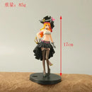 One Piece 19cm – Nami Black Clothes, Figure PVC Colecionável FILM RED