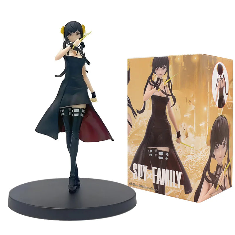 SPY×FAMILY Figure – 16cm Anya, Yor & Forger, PVC Colecionável