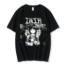 Camiseta Serial Experiments Lain Estilo Manga Unissex