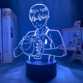 Luminária 3D LED Haikyuu – Shoyo Hinata