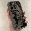 Case Dragon Ball – TPU Premium Preto para iPhone | Estilo Anime & Proteção