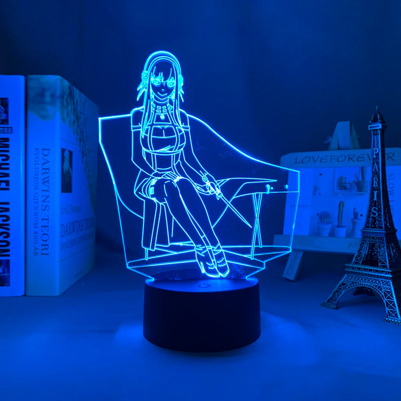 Luminária 3D LED Spy x Family – Anya Forger