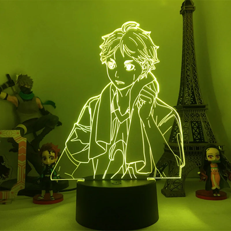 Luminária 3D LED Haikyuu – Shoyo Hinata