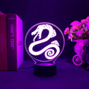 Luminária 3D LED The Seven Deadly Sins – Meliodas e Companhia