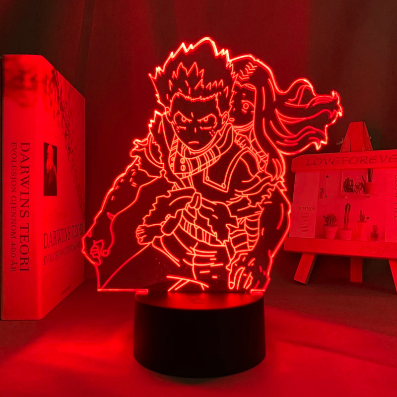 Luminária 3D LED My Hero Academia