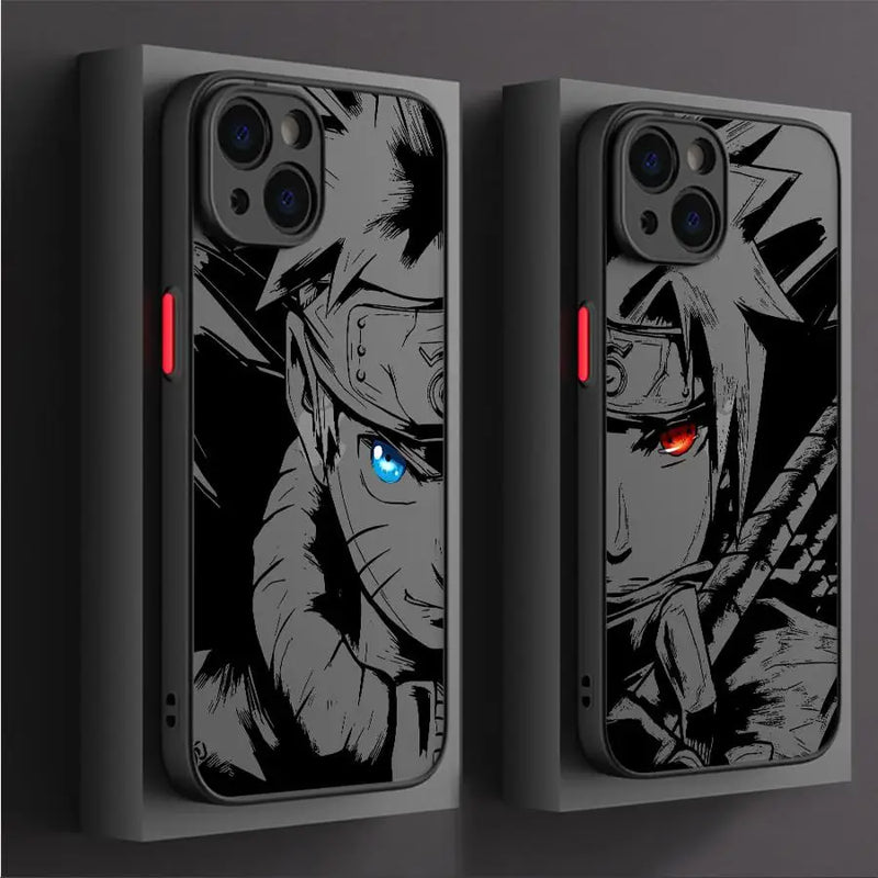 Case Naruto – Edição Matte Soft para iPhone | Estilo Ninja & Proteção Premium