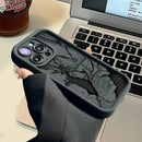 Case Dragon Ball – TPU Premium Preto para iPhone | Estilo Anime & Proteção