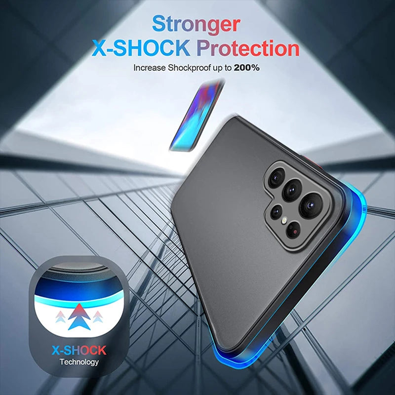 Case Dragon Ball – TPU Premium Preto para Samsung | Estilo Anime & Proteção