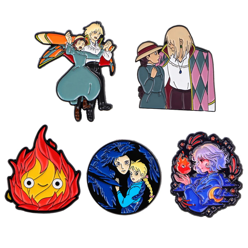 Conjunto de Pins de Gato – Anime / Manga / Kawaii