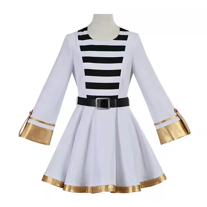 Cosplay Sousou no Frieren – Traje Completo da Maga Élfica Frieren + Acessórios