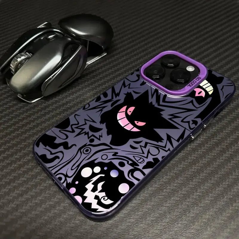 Case Pokémon Gengar – Shockproof Premium para iPhone | Proteção e Estilo