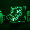 Luminária 3D LED Attack on Titan – Mikasa & Eren