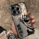 Case Gojo Satoru – Plating Armor Edition para iPhone | Proteção Reforçada & Acabamento Premium