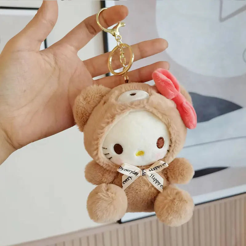 Chaveiro Pelúcia Sanrio 12cm | Fofo, Colecionável e Perfeito para Presentear