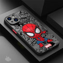 Case iPhone Marvel Cartoon – Groot / Spider-Man | Anti-Impacto Shockproof Armor