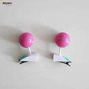 Cosplay Saiki Kusuo – Peruca Rosa + Acessórios | Alta Qualidade