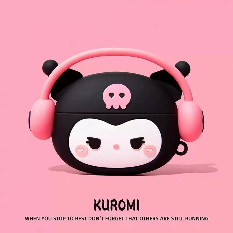 Case Para AirPods – Hello Kitty / Kuromi / My Melody | Silicone Premium Cartoon