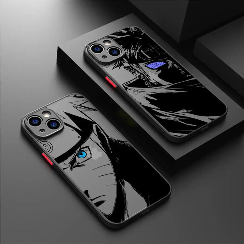 Case Naruto – Edição Matte Soft para iPhone | Estilo Ninja & Proteção Premium